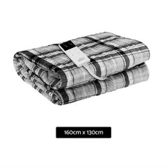 Giselle Bedding Electric Throw Rug Flannel Snuggle Blanket Free Delivery