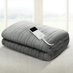 Giselle Bedding Heated Electric Throw Rug Fleece Sunggle Free Delivery