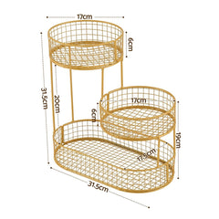 5-Star Chef Fruit Basket Bowl Space Saving Kitchen Food Storage Organiser