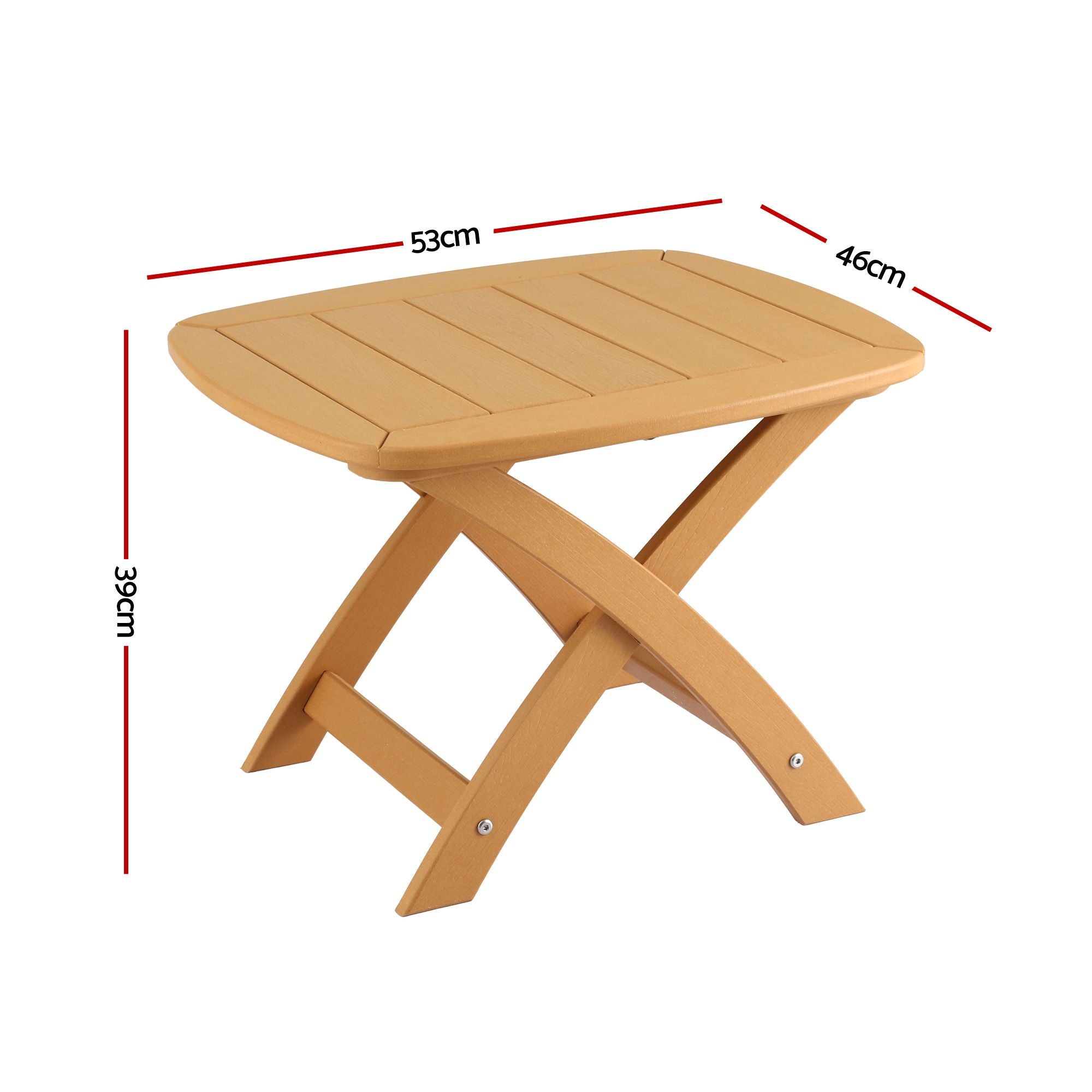 Gardeon Outdoor Coffee Side Table HDPE Desk Indoor Patio Furniture Garden