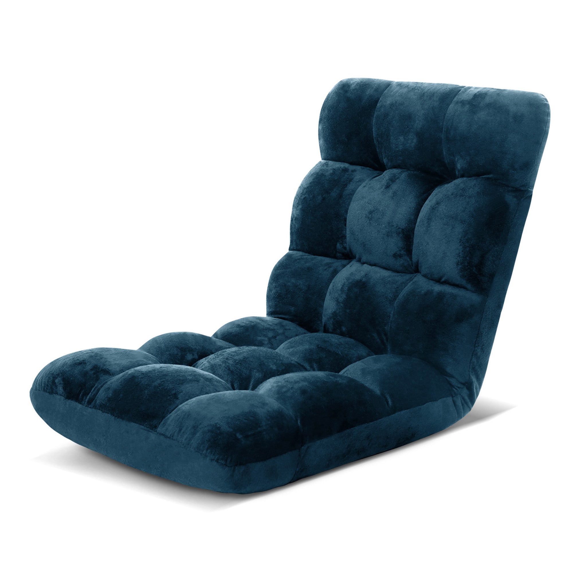 Artiss Floor Lounge Sofa Bed Flannel Fabric Free Delivery