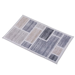 Artiss Floor Rug 50X80cm Doormat Soft Velvet Non-Slip Bath Mat Small Modern - Free Delivery