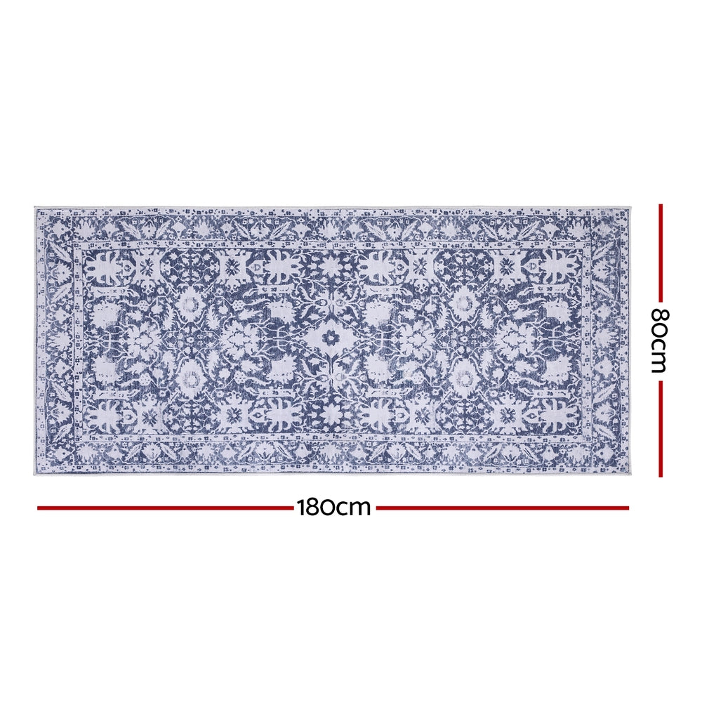 Artiss Hallway Runner Rug 80x180cm Soft Velvet Free Delivery