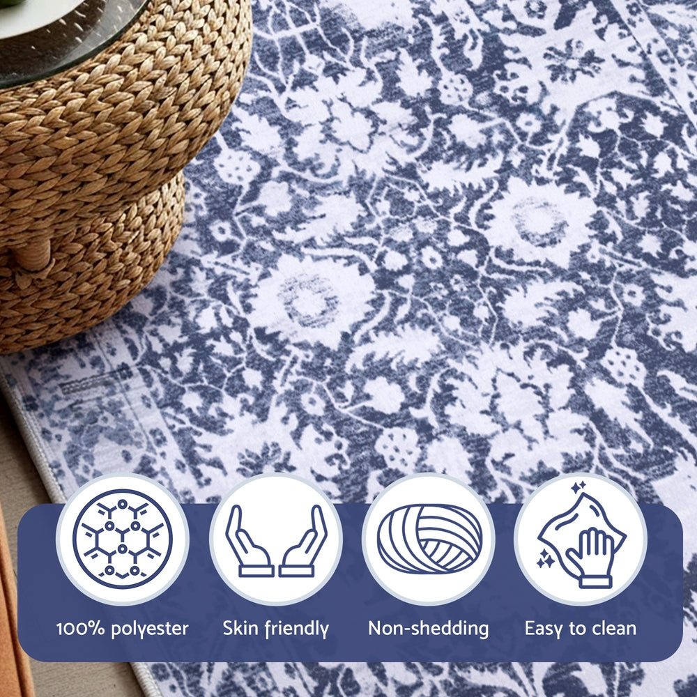 Artiss Hallway Runner Rug 80x180cm Soft Velvet Free Delivery