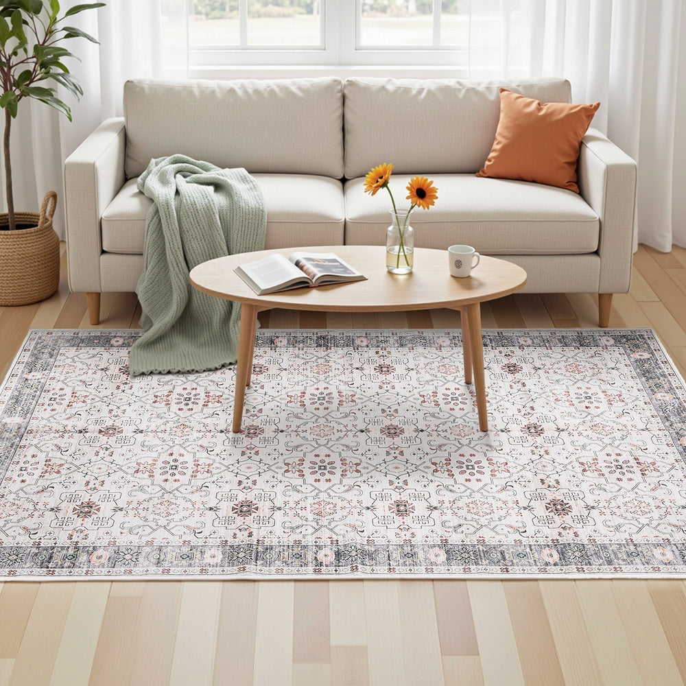 Artiss Washable Floor Rug 160X230cm Large Area Rug Modern Living Room Carpet - Free Delivery