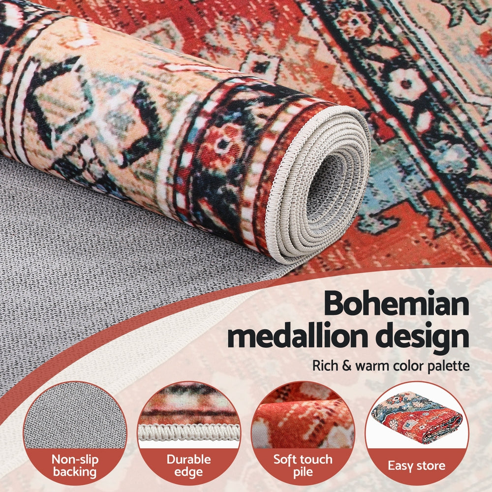 Artiss Floor Rug 160X230cm Large Washable Area Rug Modern Living Room Carpet Mat - Free Delivery