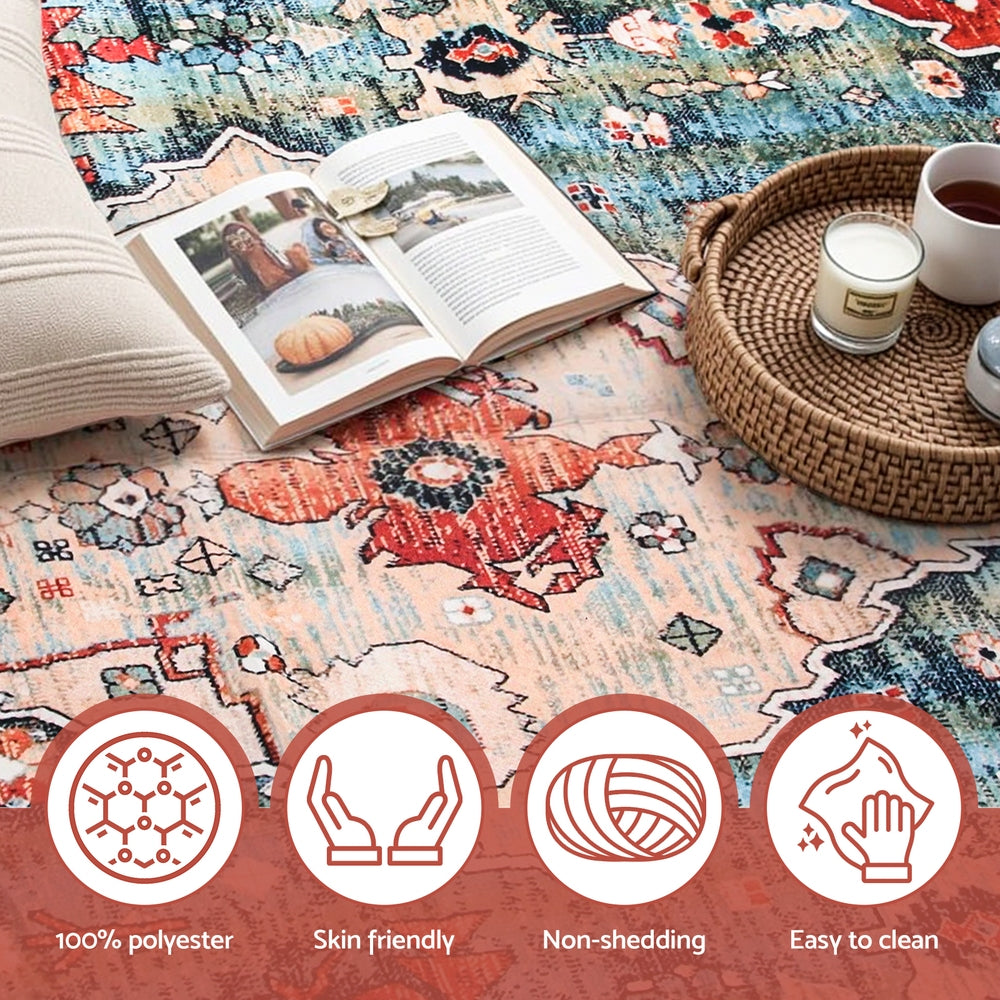 Artiss Floor Rug 160X230cm Large Washable Area Rug Modern Living Room Carpet Mat - Free Delivery
