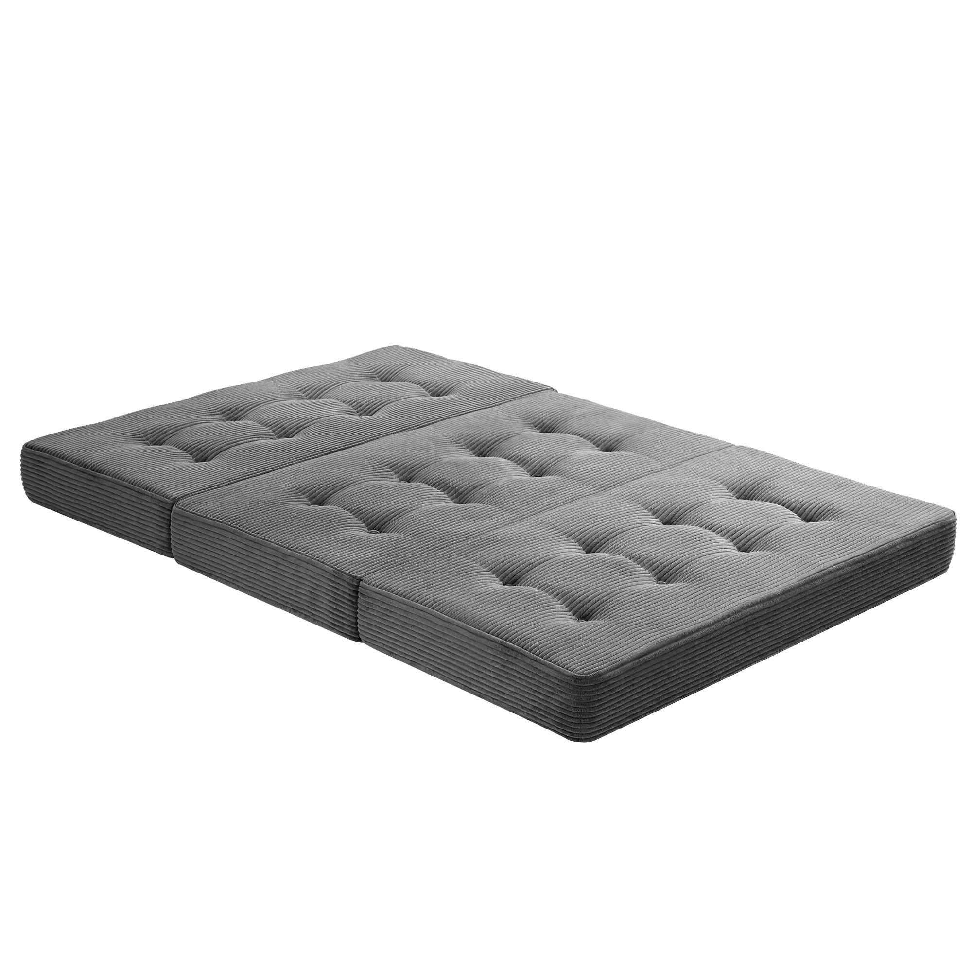Giselle Double Folding Mattress 15cm Foldable Foam Portable Guest Sofa Bed Camping Mat