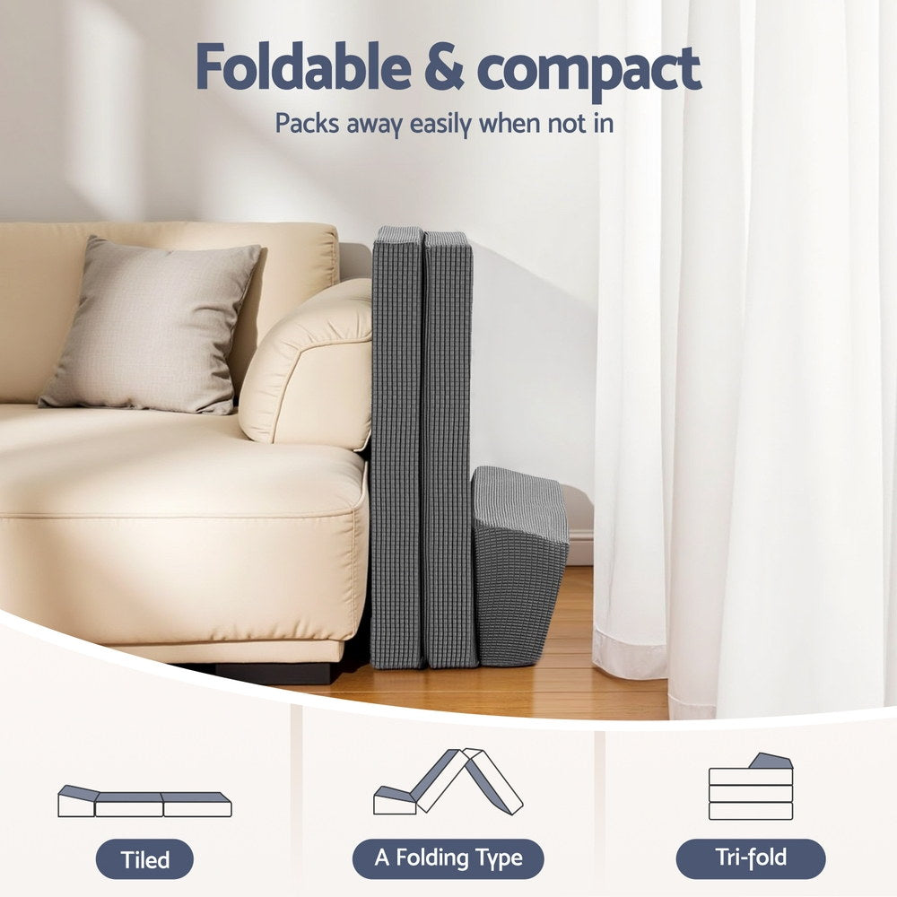 Giselle Bedding Foldable Mattress Folding Sofa Bed Outdoor Free Delivery