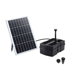 Gardeon Solar Submersible Water Pond Fountain Pump with Filter Box 6FT 1190L/H