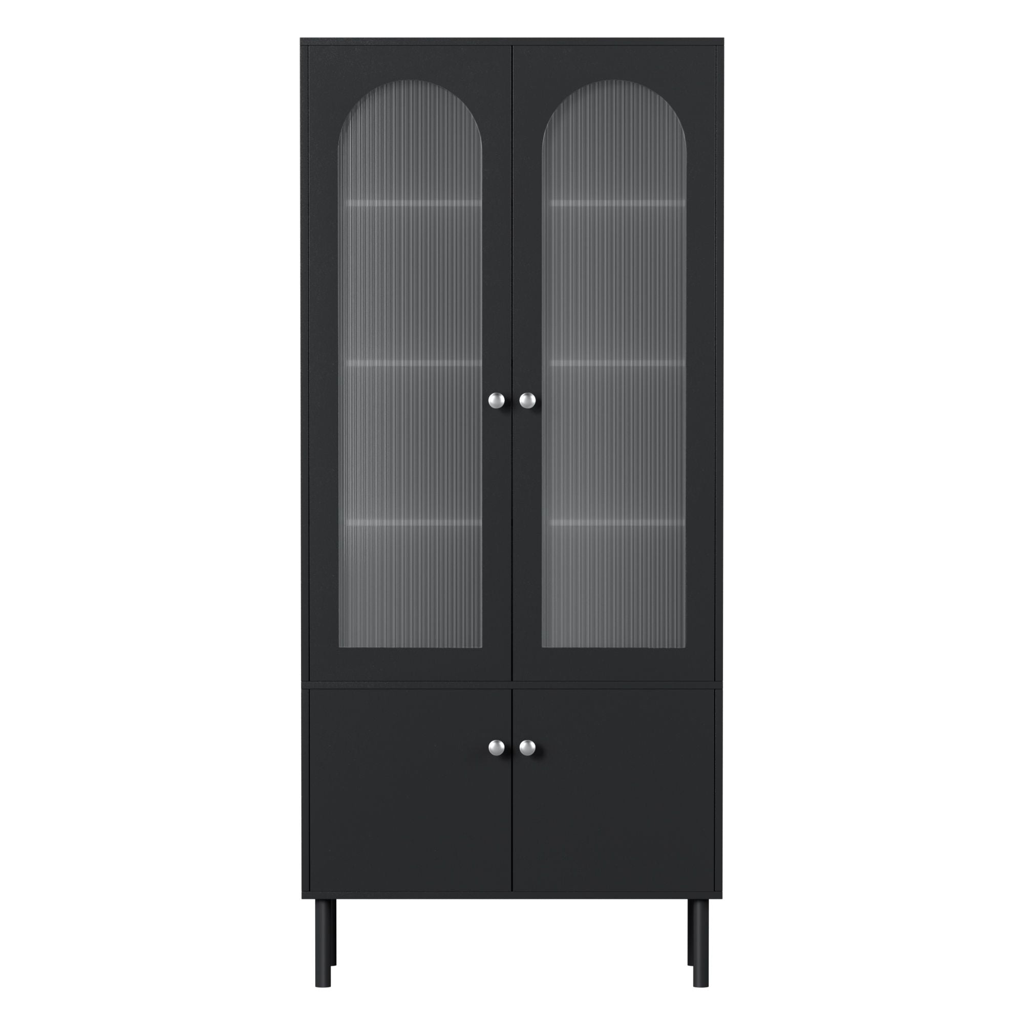 Artiss Buffet Sideboard Cupboard Cabinet Black