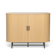 Artiss Buffet Sideboard Sliding Doors - PIIA Oak