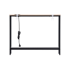 Artiss Console Table Entryway Hallway Display Desk Charging Station Wood