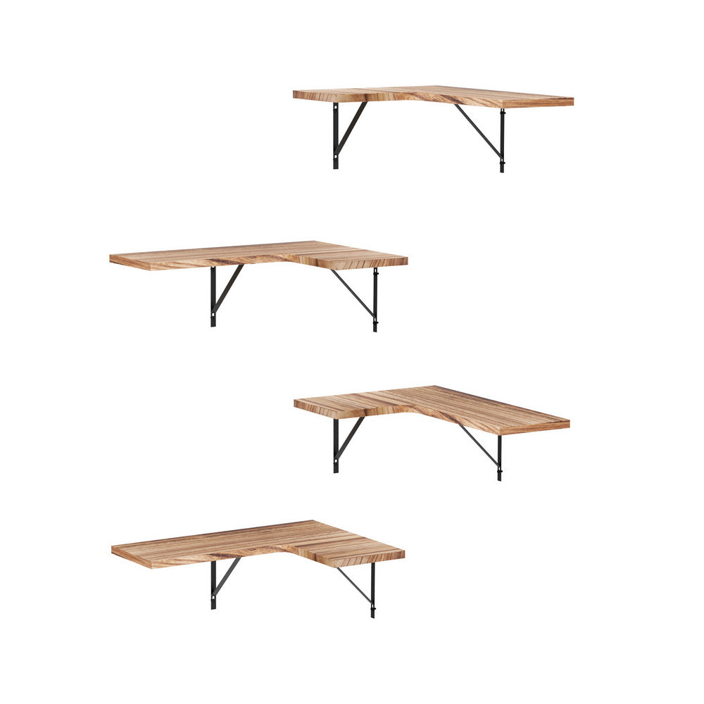 Artiss Floating Wall Shelf Corner Shelves Set Free Delivery