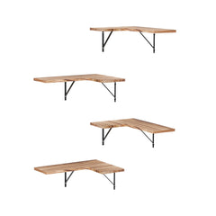 Artiss Floating Wall Shelf Corner Shelves Set Free Delivery