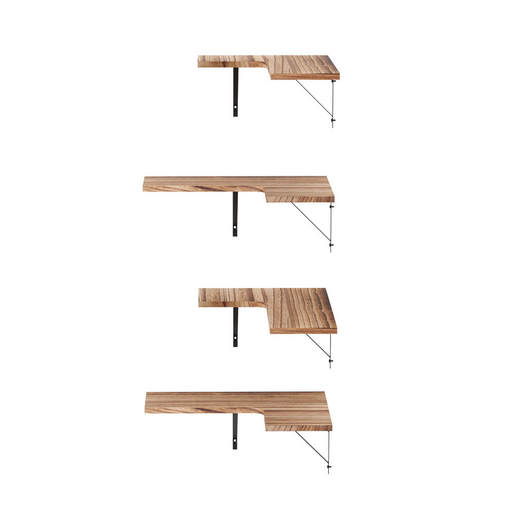 Artiss Floating Wall Shelf Corner Shelves Set Free Delivery
