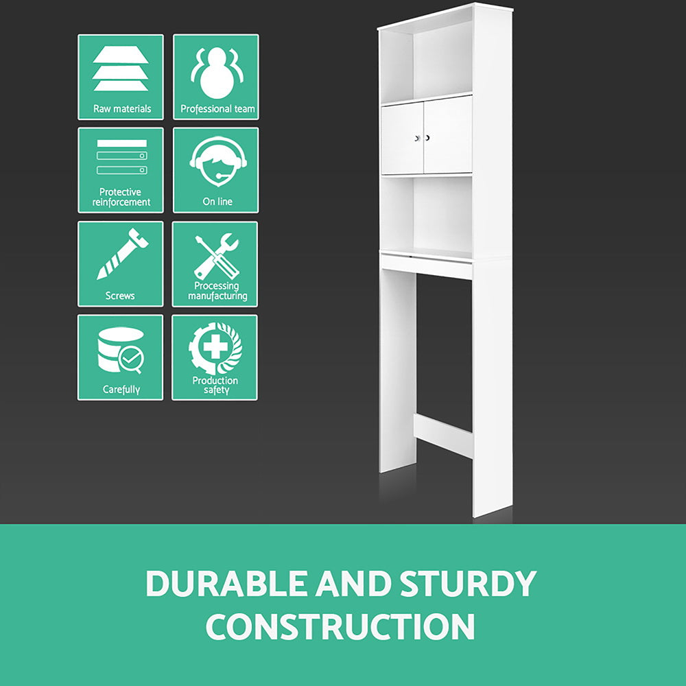 Artiss Bathroom Storage Cabinet Organiser Laundry Cupboard Toilet Shelf