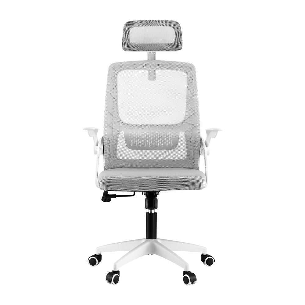 Artiss Home Office Desk and Chair Set, 136cm L Shaped Computer Desk with Shelves