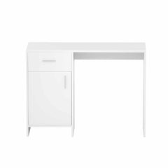 Artiss Office Desk and Chair Set 100cm Computer Desk PU Leather Office Chair