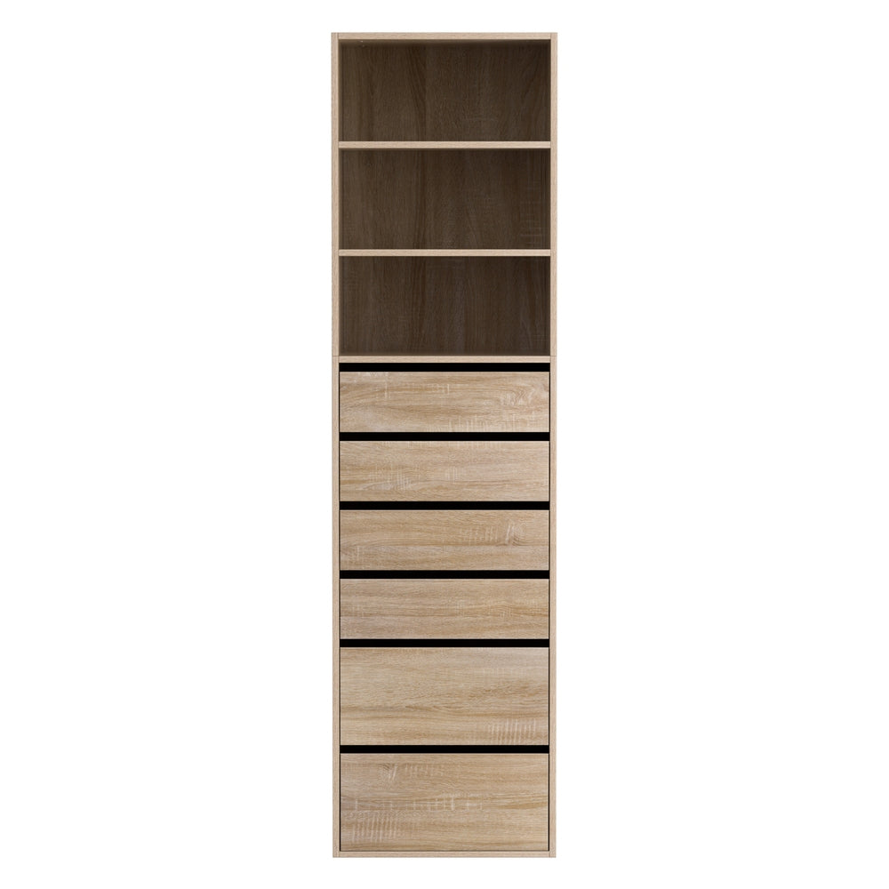 Artiss 6 Chest of Drawers Tallboy Cabinet Pine