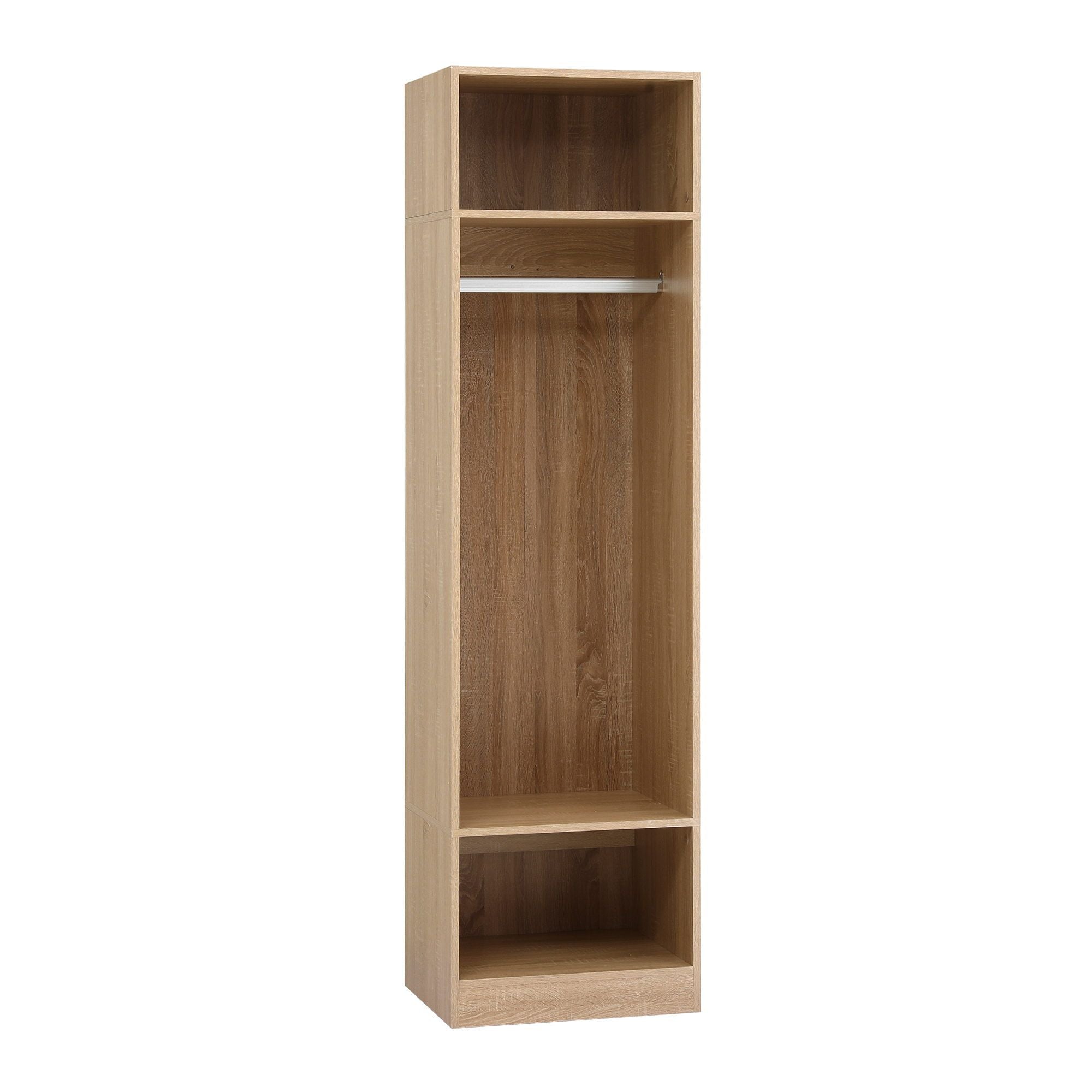 Artiss Wardrobe Clothes Closet Storage Organizer Shelf Pine