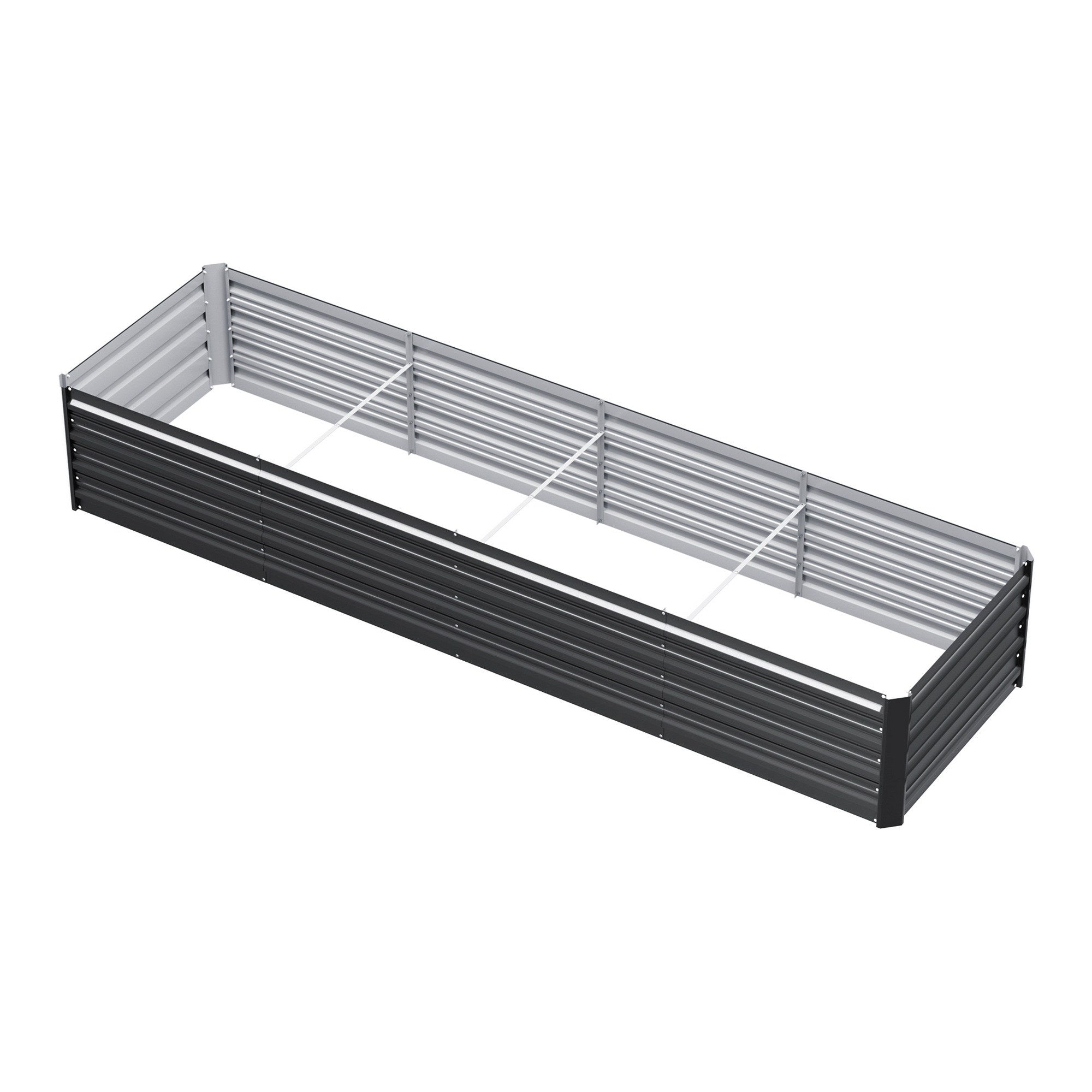 Green Fingers 2-in-1 Raised Garden Bed Kit 45cm Professional Depth Ergonomic