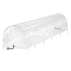 Green Fingers Mini Greenhouse 300x45x30cm Tunnel Clear PVC Free Delivery