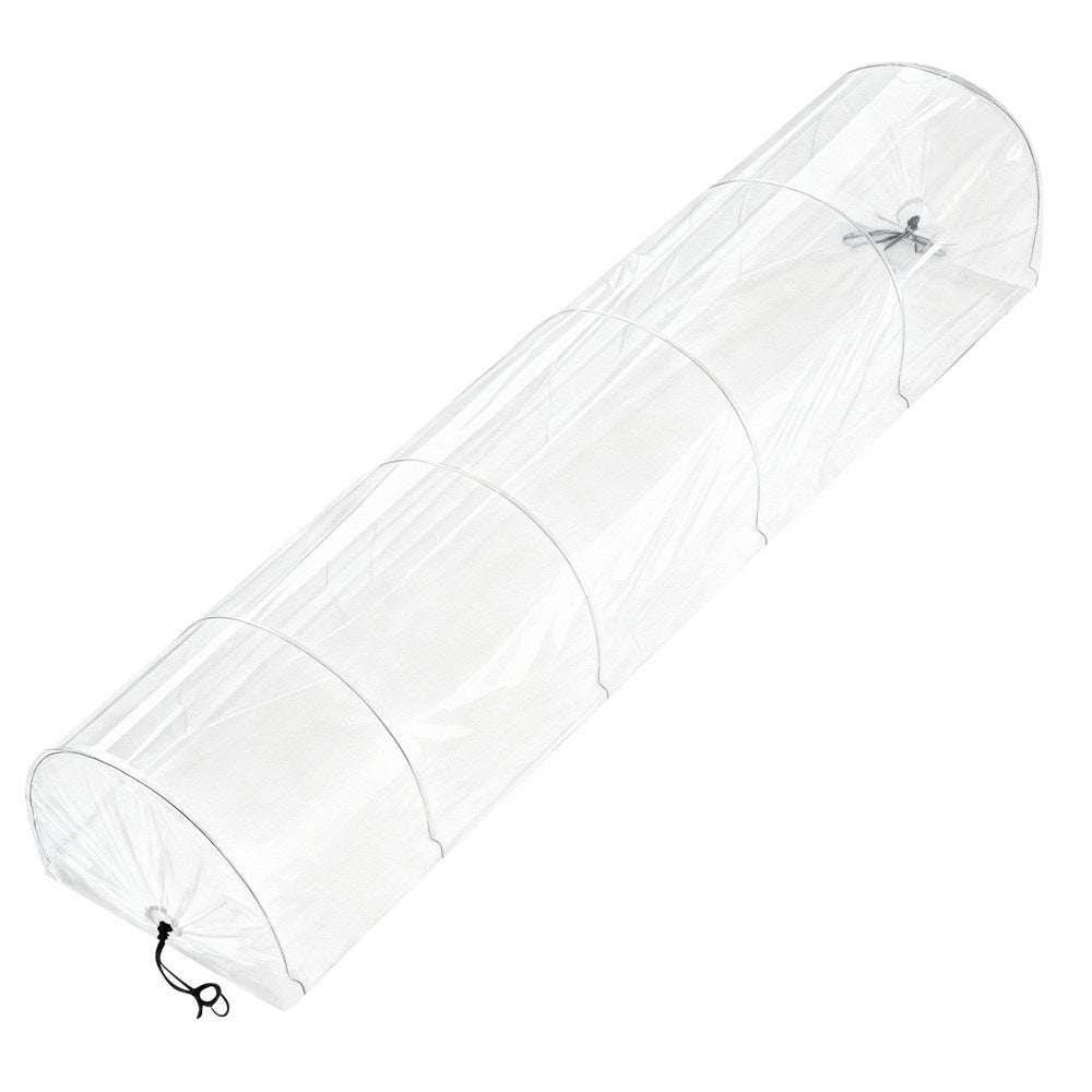 Green Fingers Mini Greenhouse 300x45x30cm Tunnel Clear PVC Free Delivery