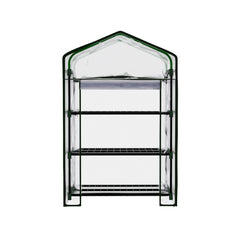 Green Fingers Greenhouse 3 Tiers Mini Green House Garden Bed Planter Box 1.28x0.7x0.5M