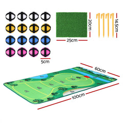Everfit Golf Chipping Game Mat Indoor Outdoor Practice‚Äö?†??‚àö?°¬¨¬®‚Äö???Training Aid Set