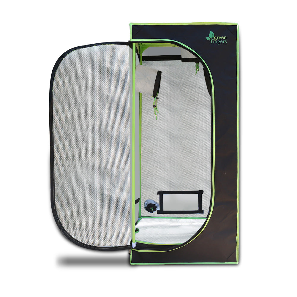 Green Fingers Grow Tent 80x80x160CM Hydroponics Kit Indoor Plant Room System