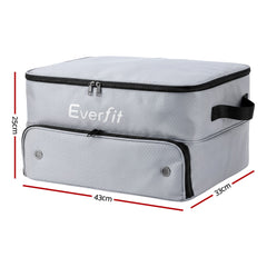 Everfit Golf Trunk Organizer for Car, 2-Tier Golf Storage Bag with Ventilated