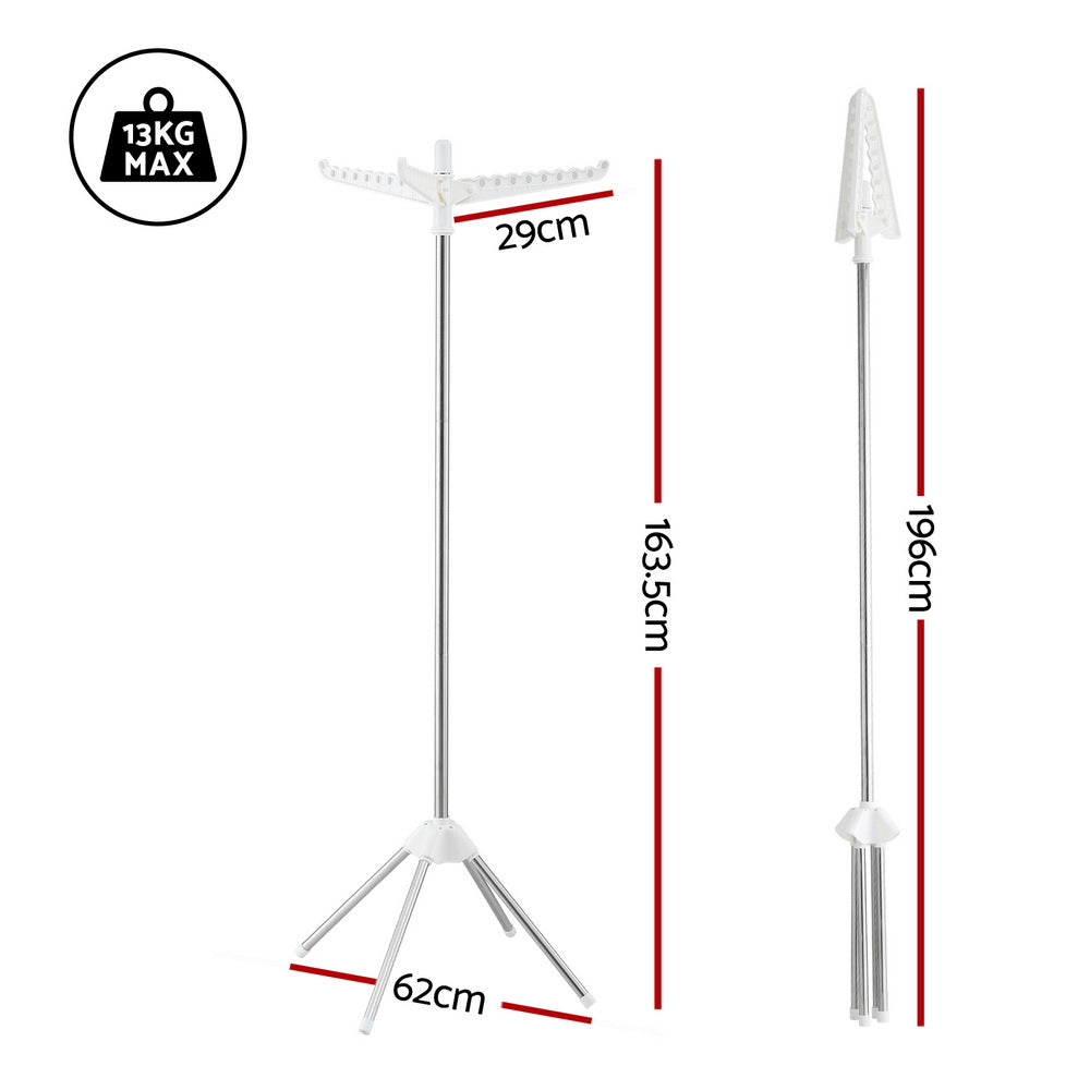 Artiss Clothes Rack Airer Rotatable Hanger Foldable Free Delivery