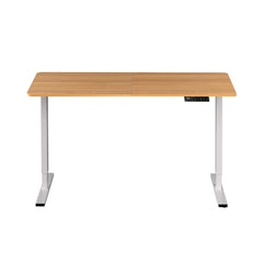 Artiss Standing Desk Height Adjustable 140cm Ergonomic Office Desk Oak