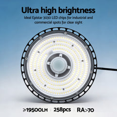 Leier 150W UFO LED High Bay Light Motion Sensor - Free Delivery