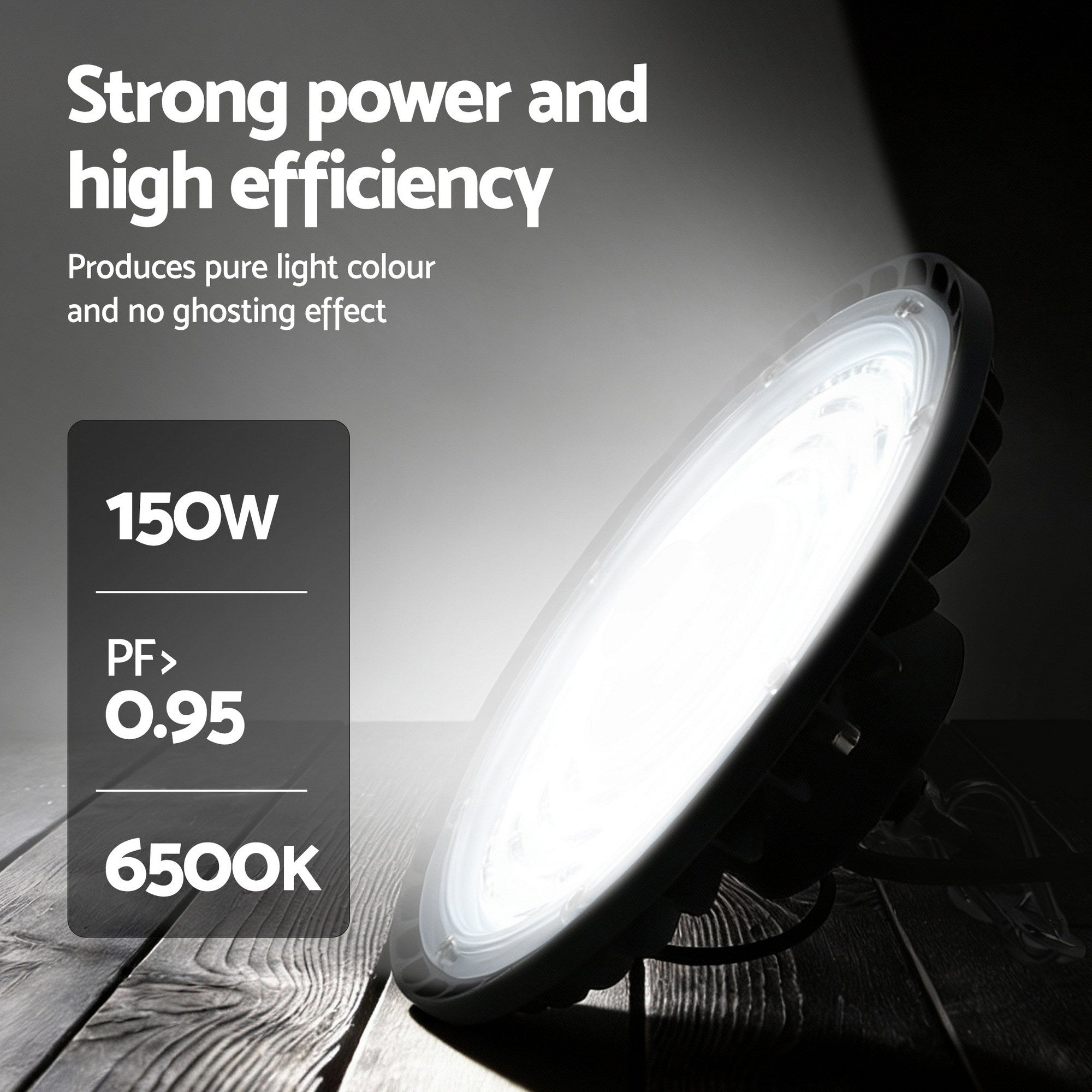 Leier 150W UFO LED High Bay Light Motion Sensor - Free Delivery