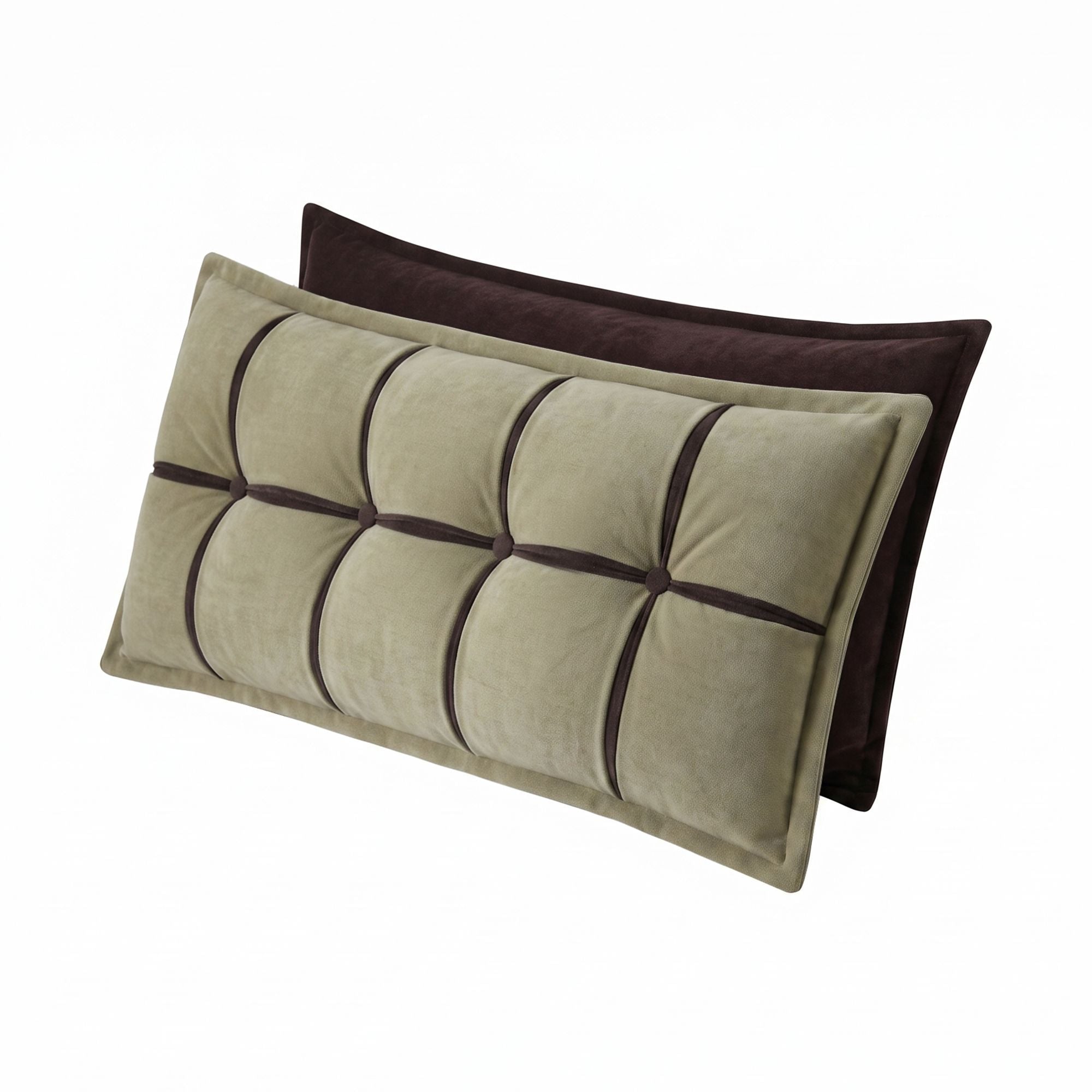 Giselle Bedding Headboard Pillow with Double-Layer Storage Wedge Reading