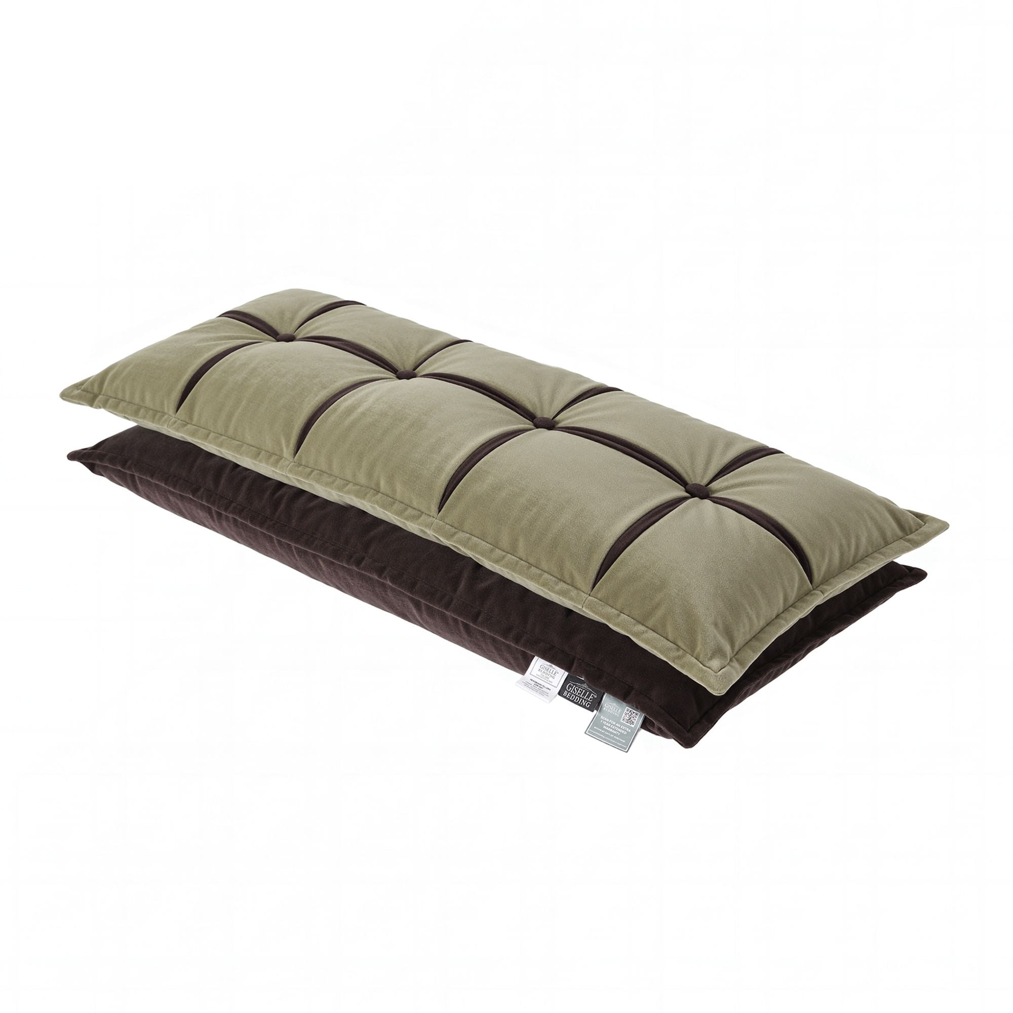 Giselle Bedding Headboard Pillow with Double-Layer Storage Wedge Reading