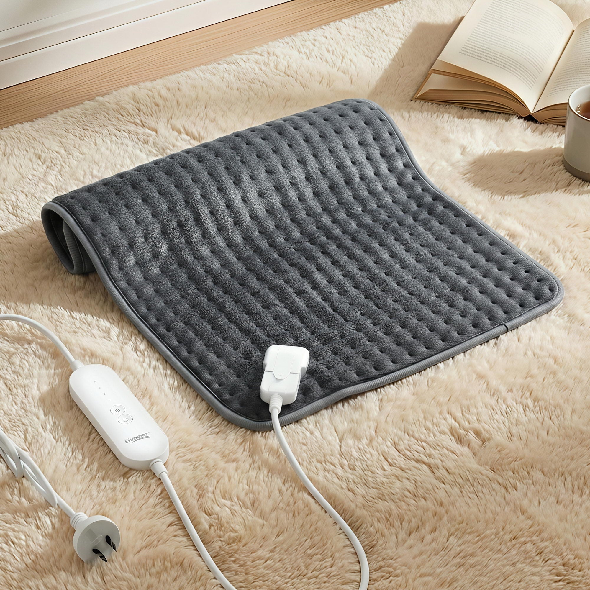 Livemor Electric Heating Pad Heat Mat 60x39cm - Free Delivery