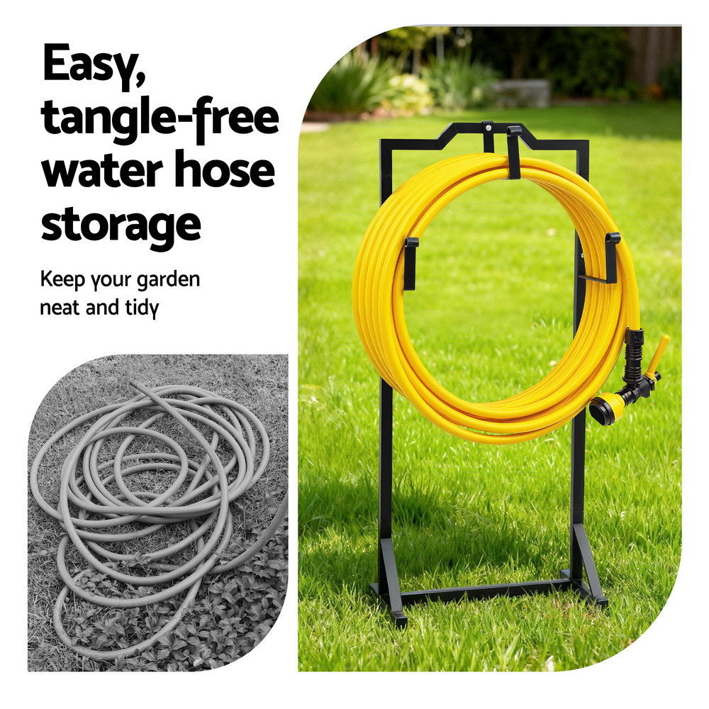 Green Fingers Garden Hose Holder Metal Portable Freestanding Free Delivery