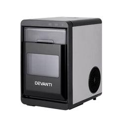 Devanti Ice Maker Machine 20kg Chewable Nugget Ice Countertop w/Self Cleaning