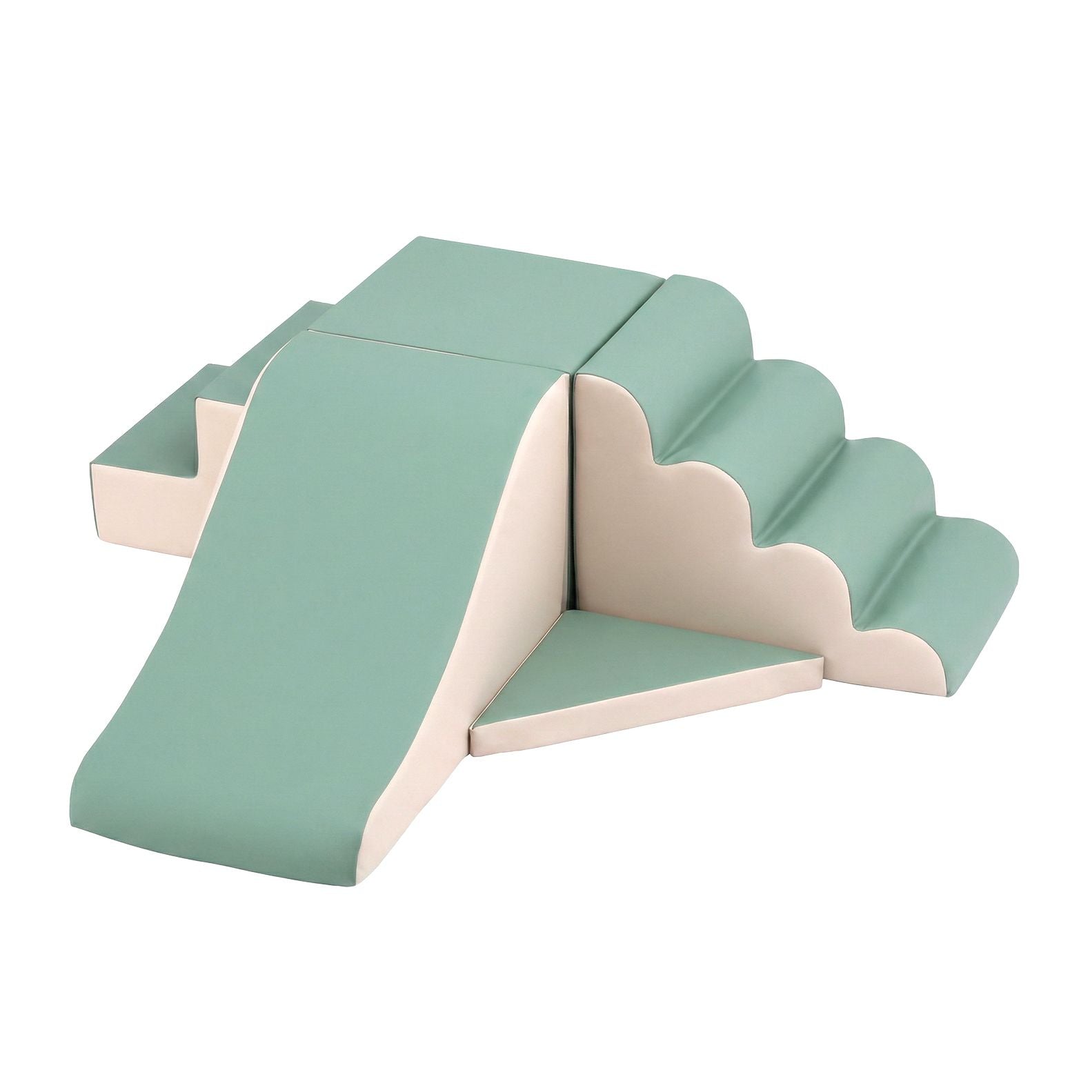 Keezi Kids Climbing Blocks 4-Piece Foam Toddler Playset Soft Indoor Climbing Toy