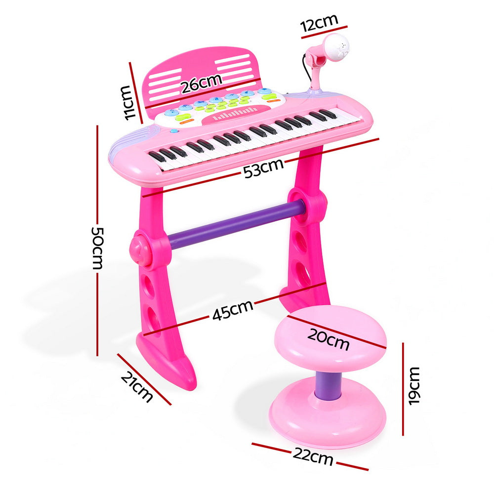Keezi Kids Piano Keyboard 37 Keys Electronic Free Delivery