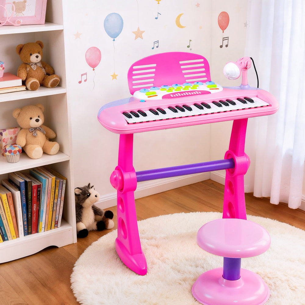 Keezi Kids Piano Keyboard 37 Keys Electronic Free Delivery