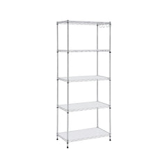 Artiss 5-Tier Kitchen Rack Shelf Shelving Unit 60x35x150CM Adjustable Metal Storage Shelves Silver