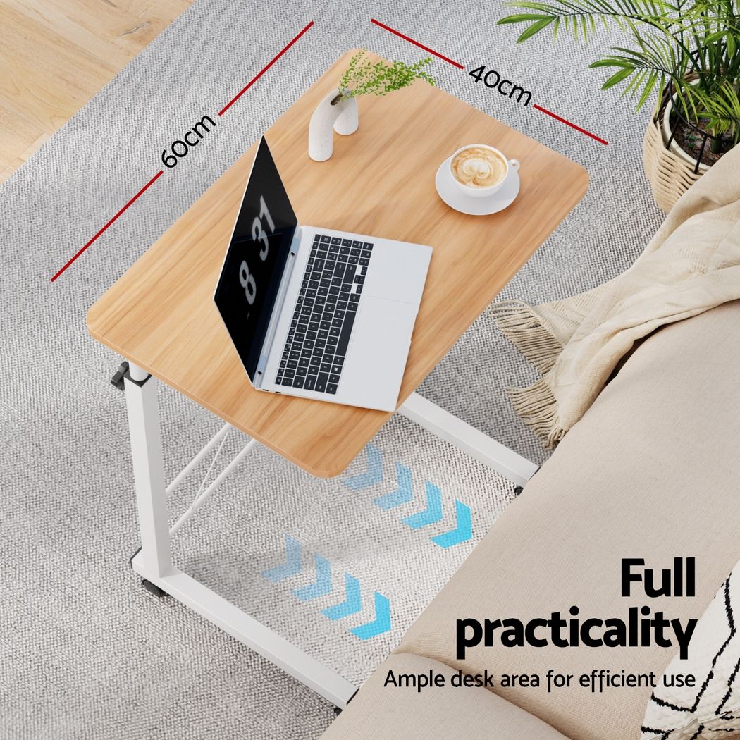 Artiss Laptop Desk Table Adjustable 60CM Light Free Delivery