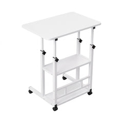 Artiss Laptop Desk Height Adjustable Mobile Workstation Computer Desks 60CM