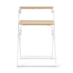 Artiss Laptop Desk Foldable Study Desk Home Office Oak
