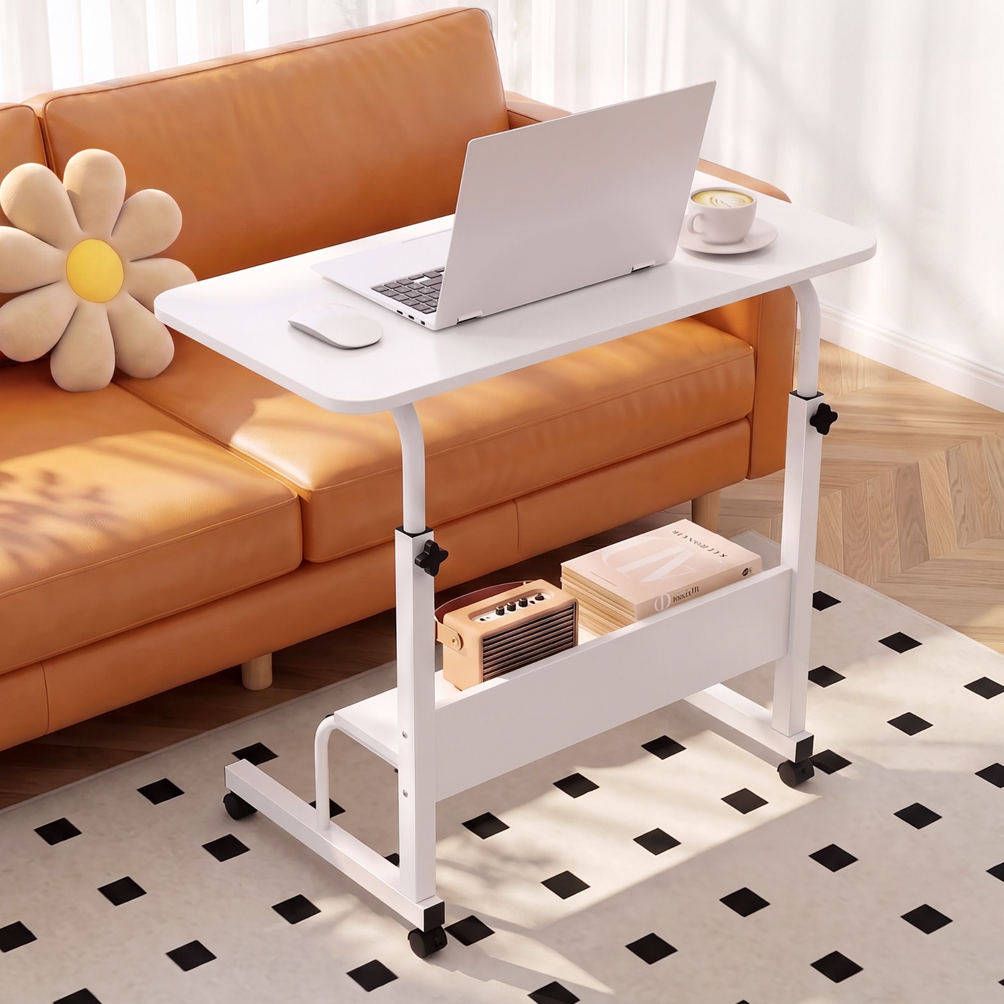 Artiss Laptop Desk Portable Sit Stand Desks Height Adjustable Workstation 80CM