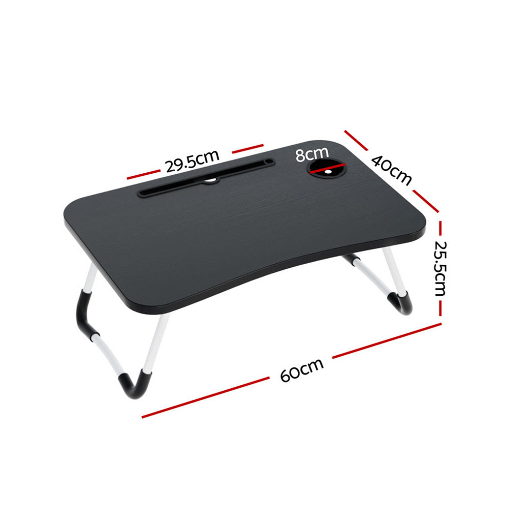 Laptop Desk Table Foldable Stand Lap Tray Sofa Bed Portable Adjustable Desks - Free Delivery
